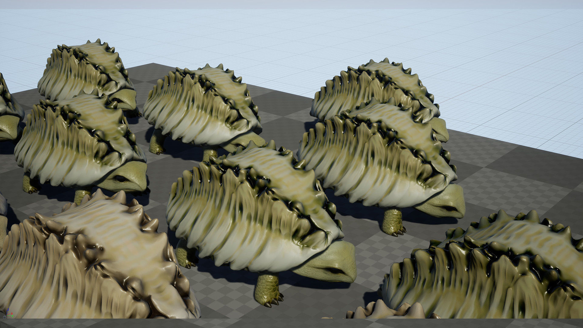 Tortoise1 - Game Ready Low-poly 3D model Low-poly 3D model_10