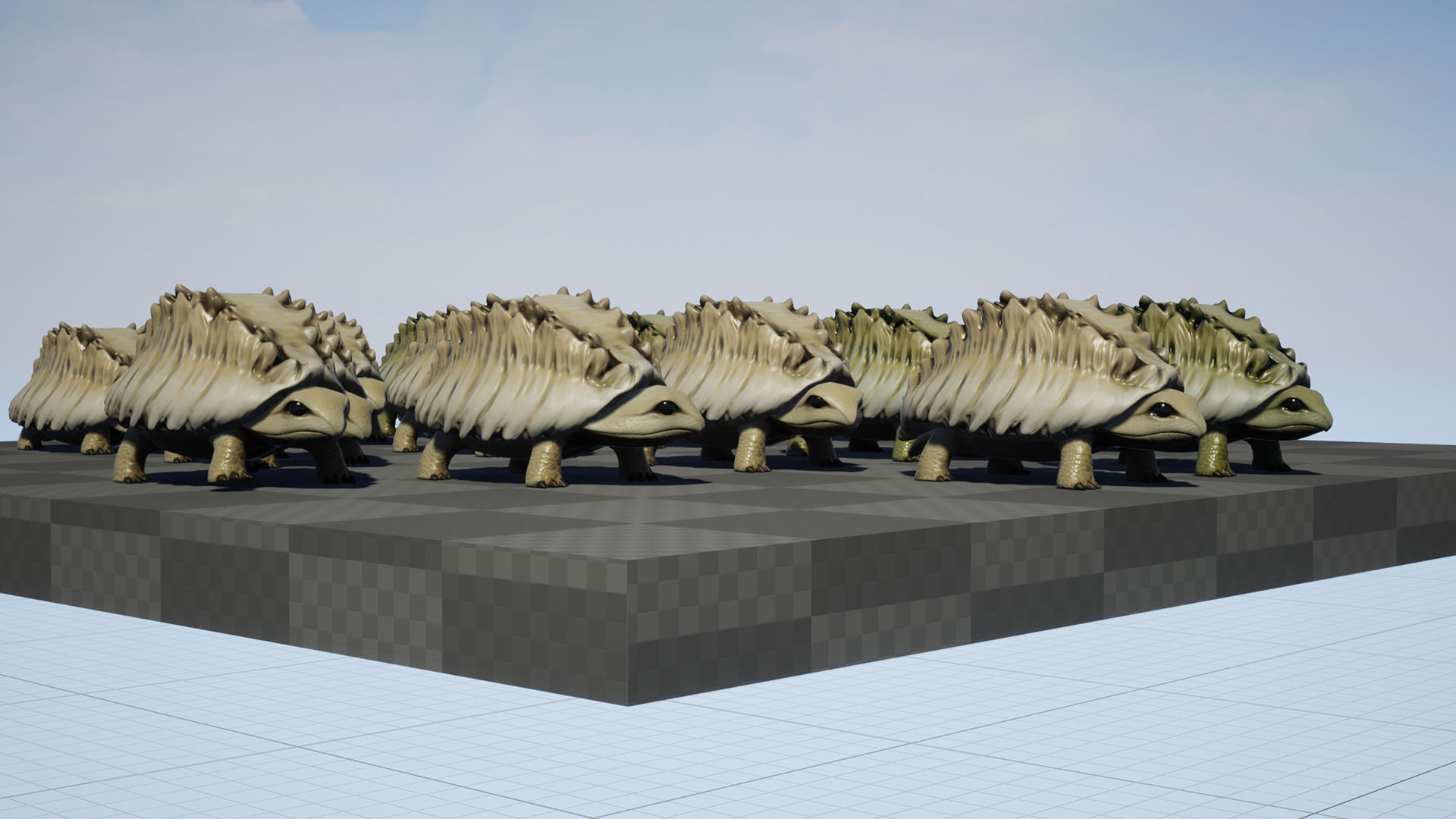 Tortoise1 - Game Ready Low-poly 3D model Low-poly 3D model_9