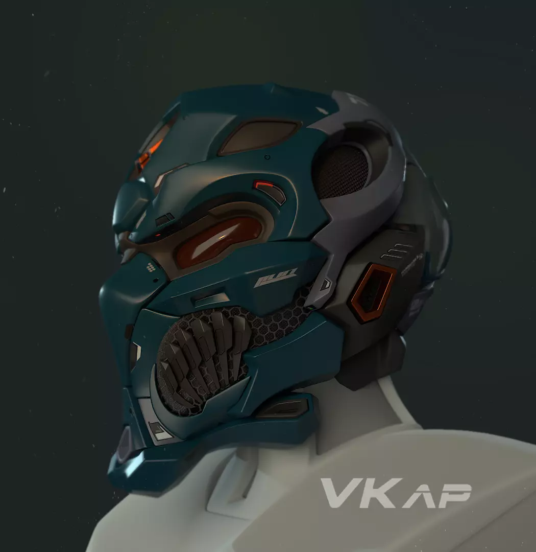 Helmet 022 03 3D model_0