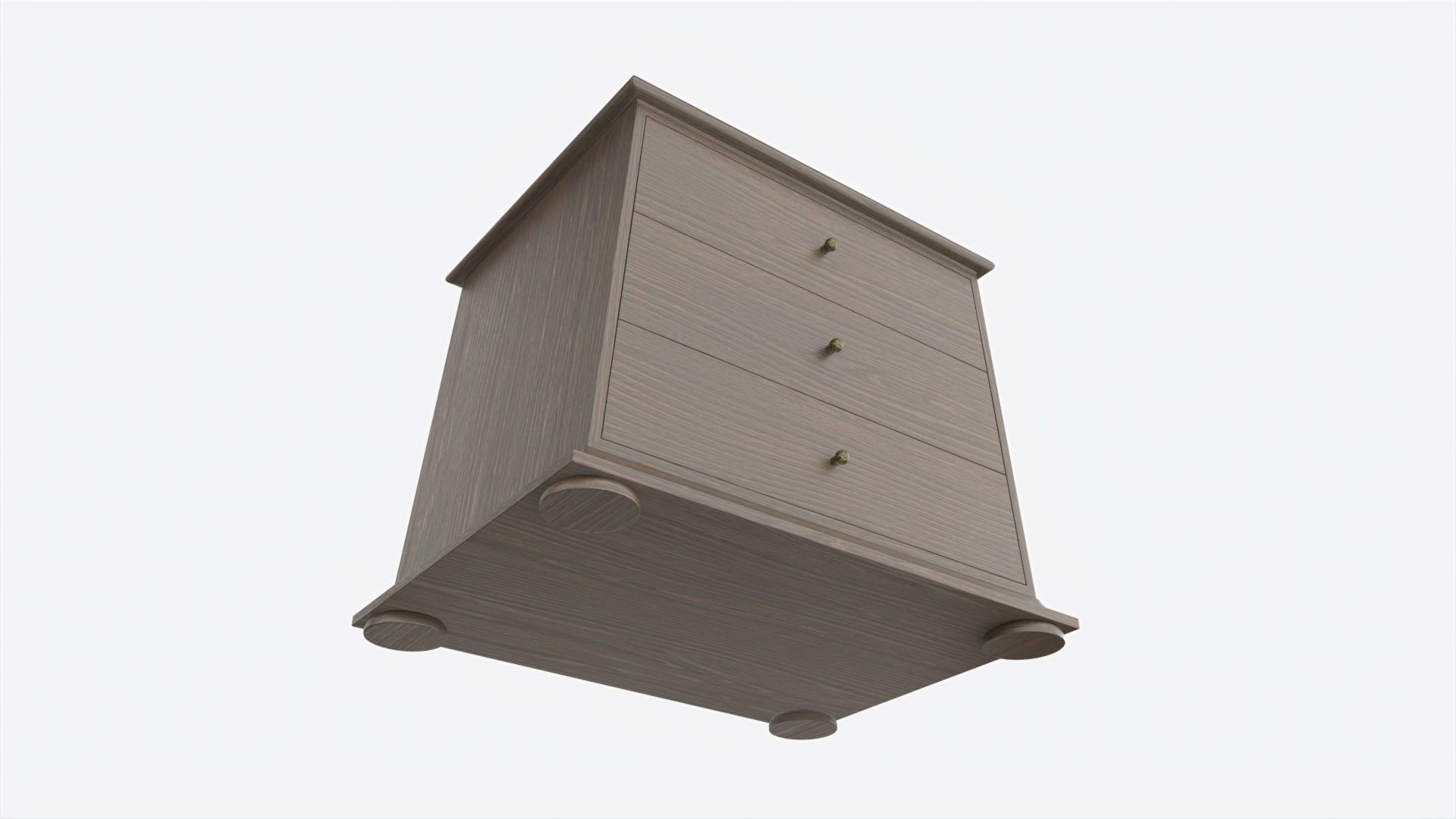 Nightstand Baker Sans Flora 3D model_3