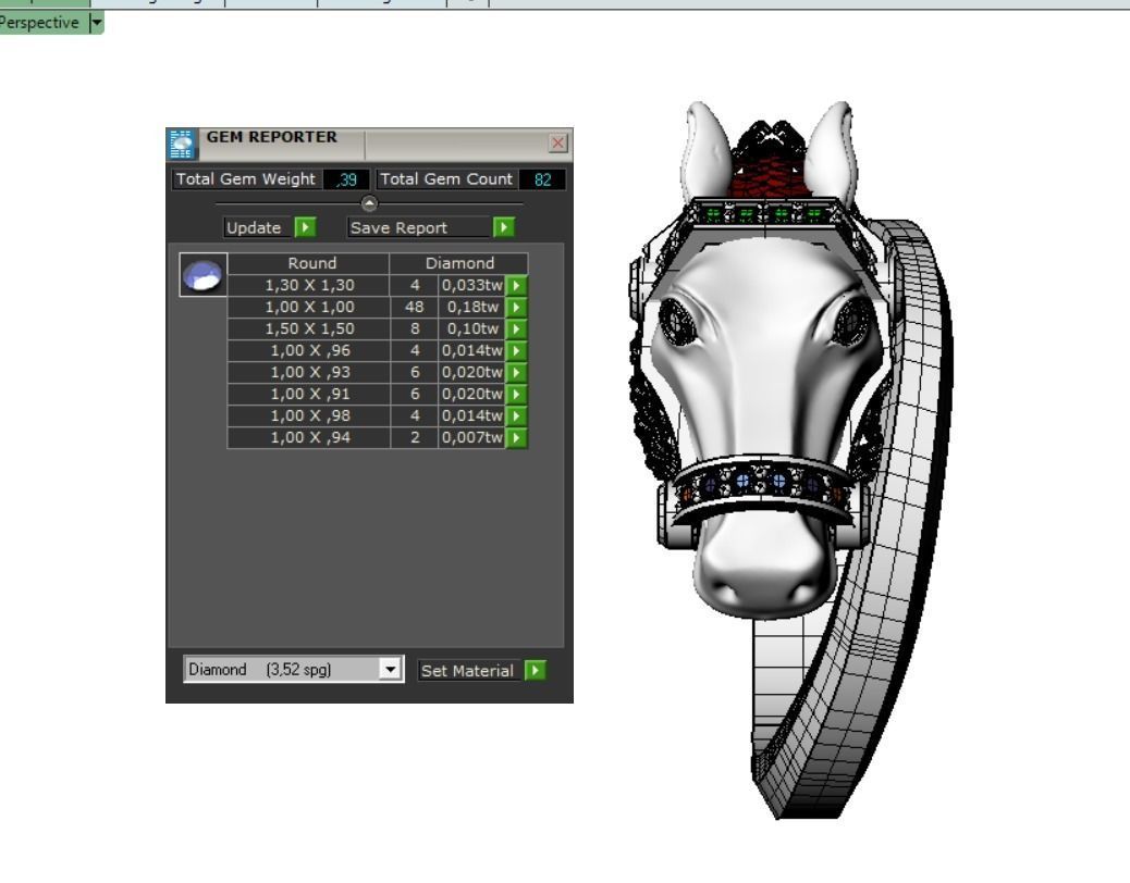 HORSE RING-ANILLO CABALLO 3D print model_10