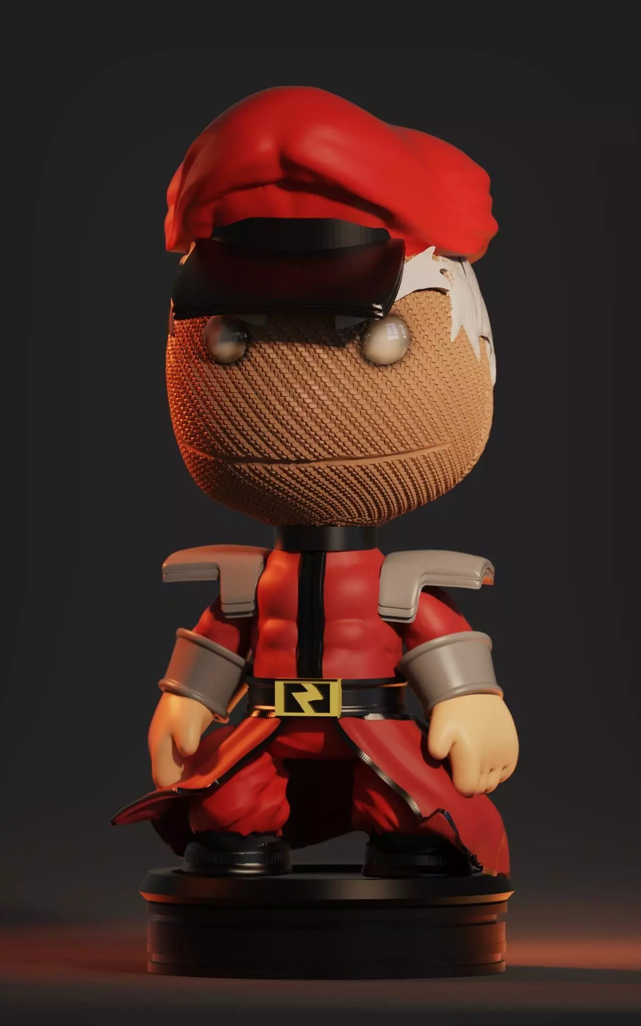 Bison - Street Fighter 3D print model