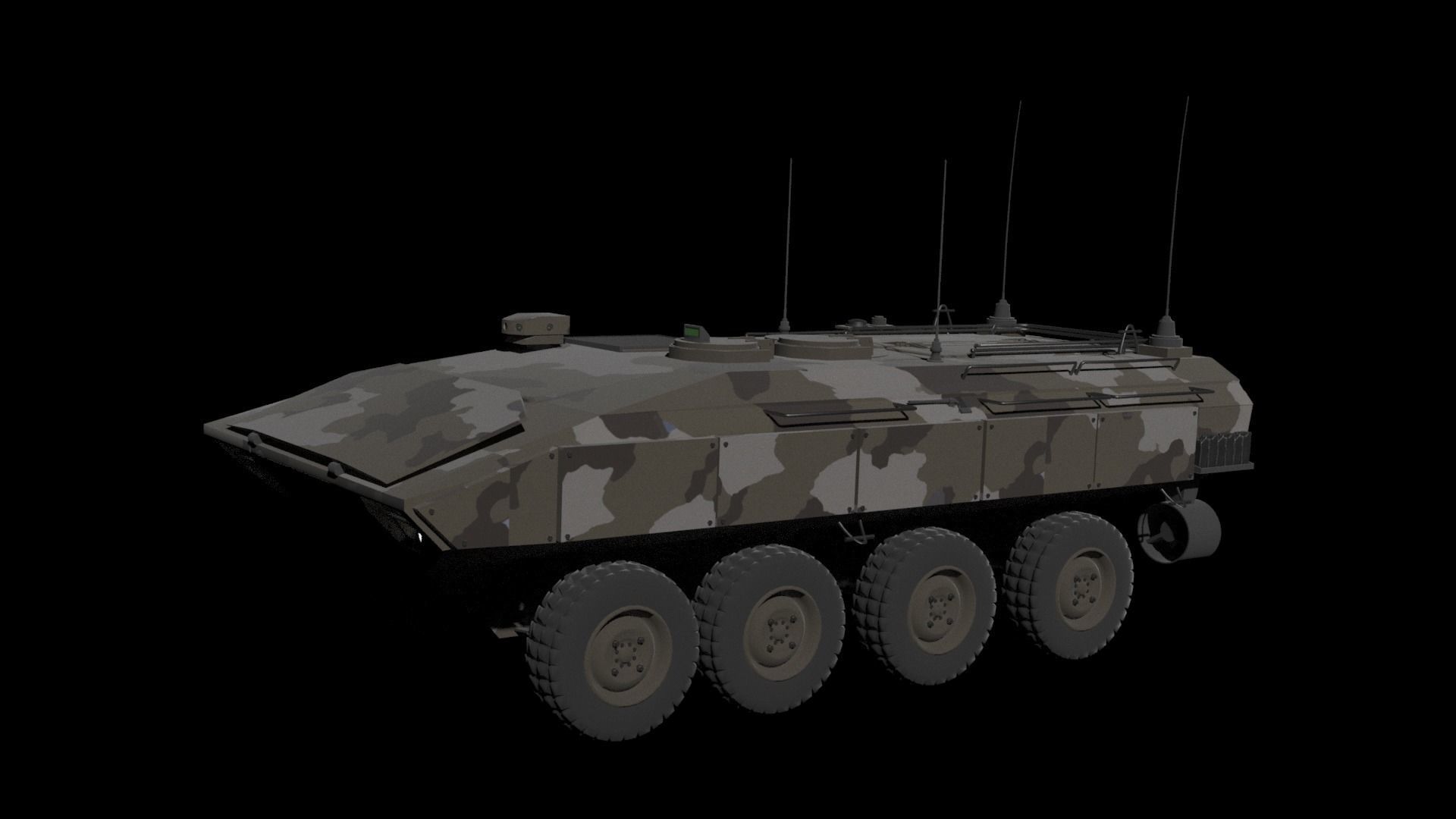 ACV Amphibious Combat Vehicle 3D model_2