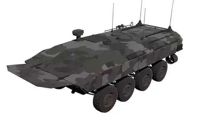ACV Amphibious Combat Vehicle 3D model