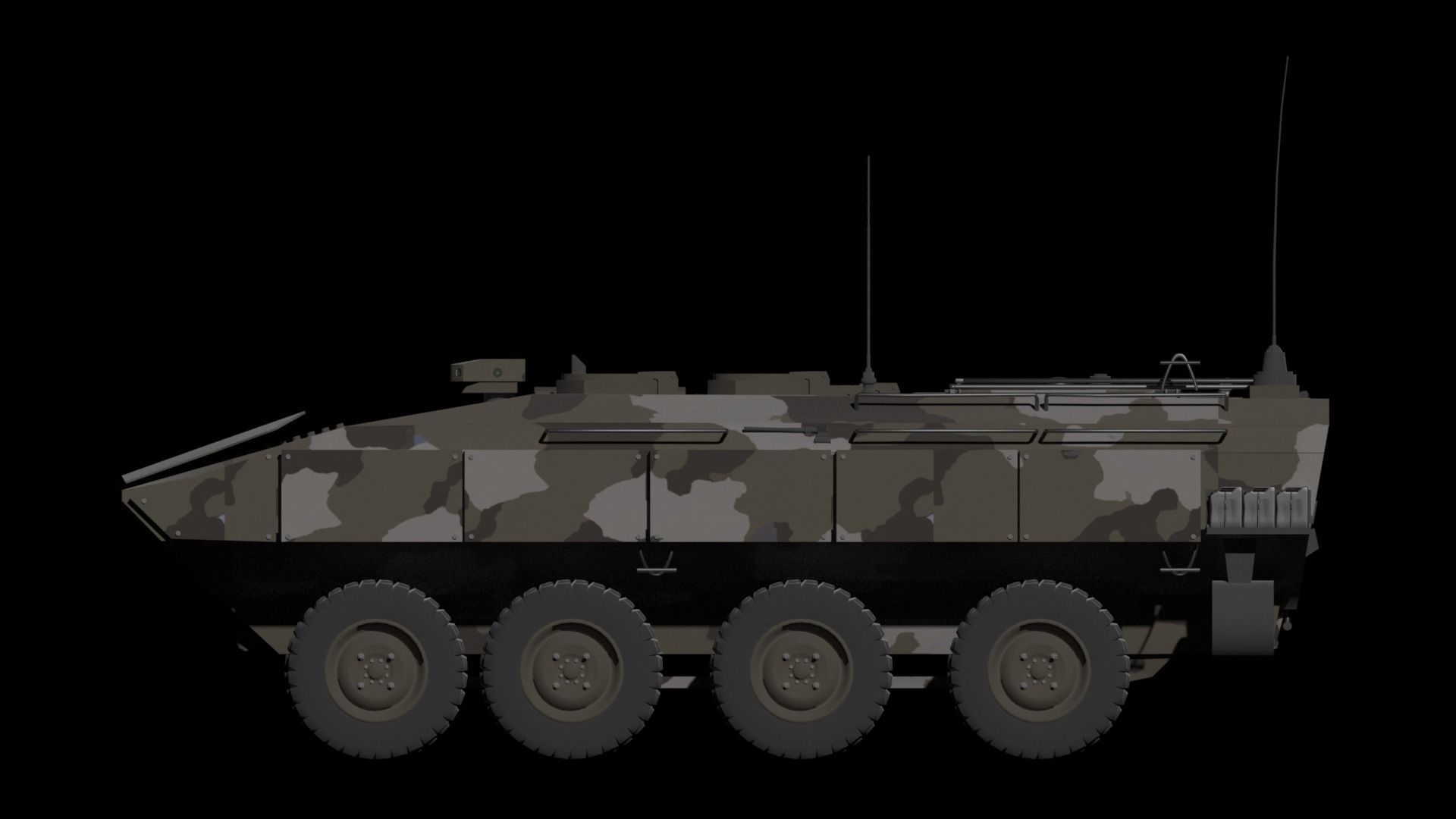 ACV Amphibious Combat Vehicle 3D model_1