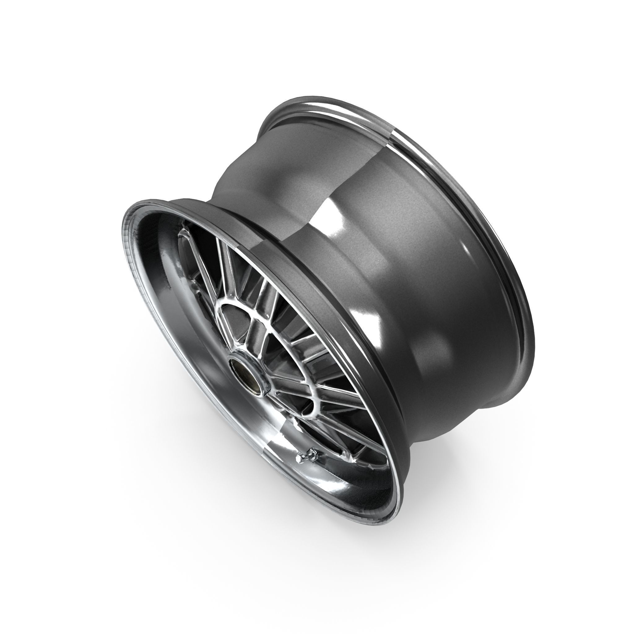 Shelby GT7 10-Spoke Alloy Wheel 3D model_12