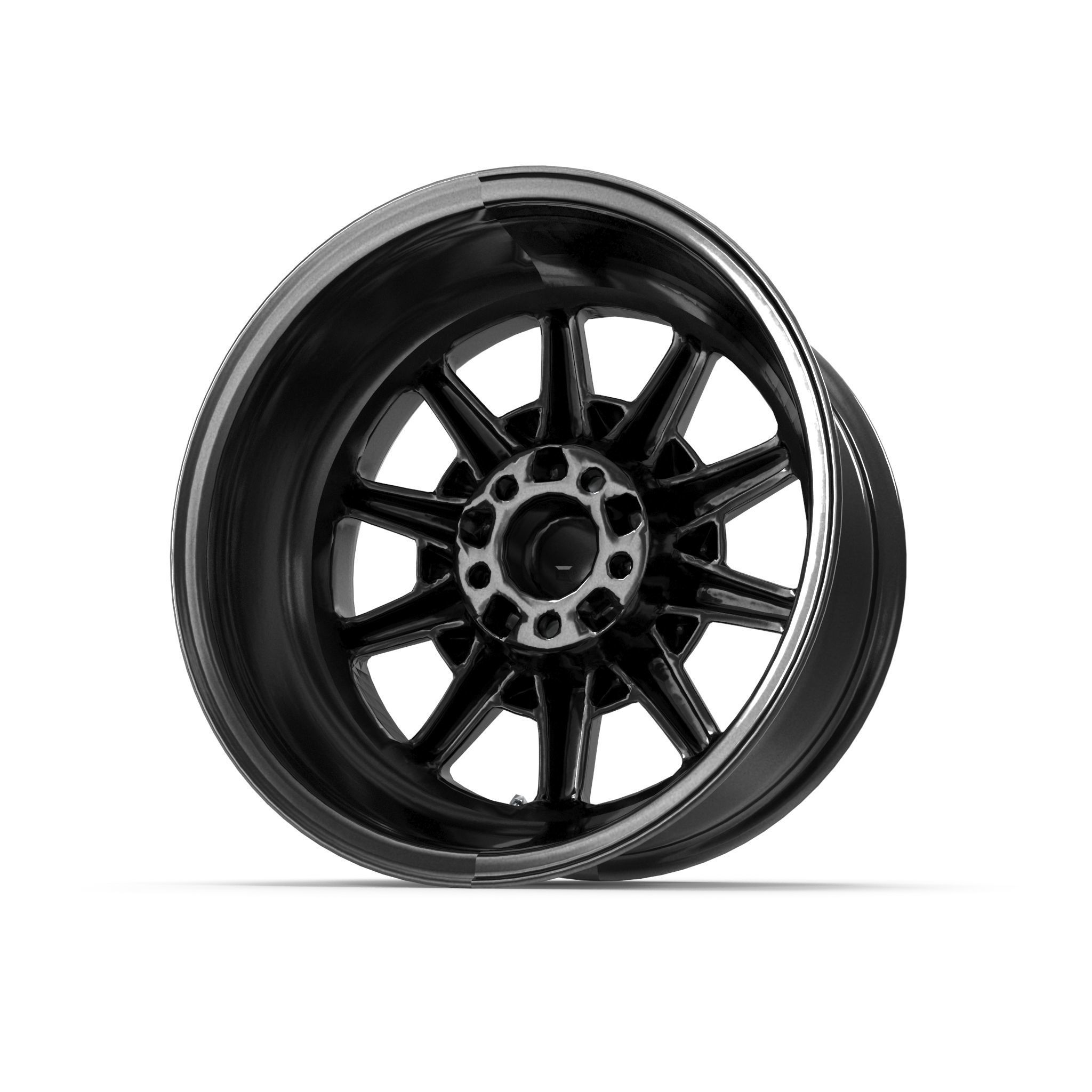 Shelby GT7 10-Spoke Alloy Wheel 3D model_9