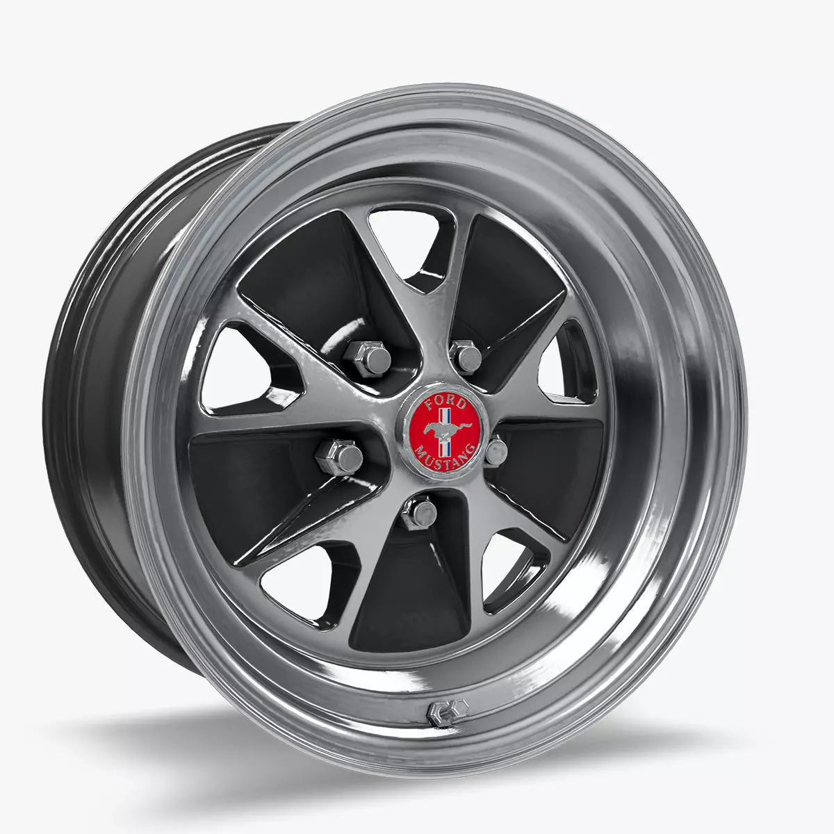 Magnum 500 Alloy Wheel Low-poly 3D model_0
