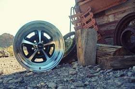 Magnum 500 Alloy Wheel Low-poly 3D model_2