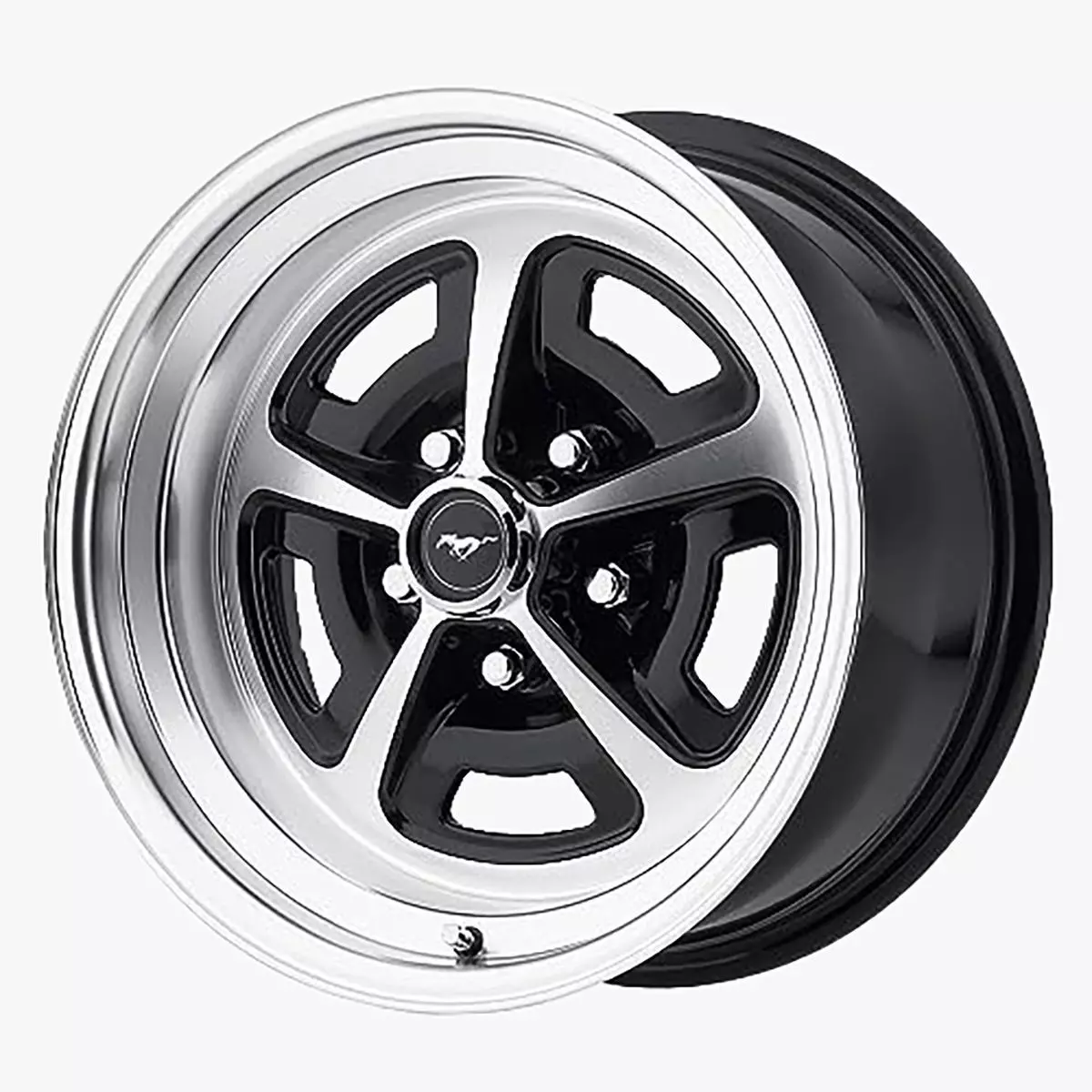 Magnum 500 Alloy Wheel Low-poly 3D model_0