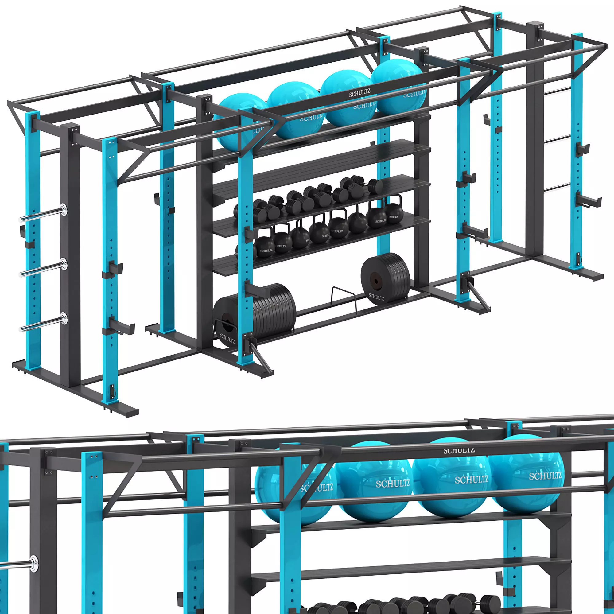 TUSKER RACKS SZ FX500R 3D model