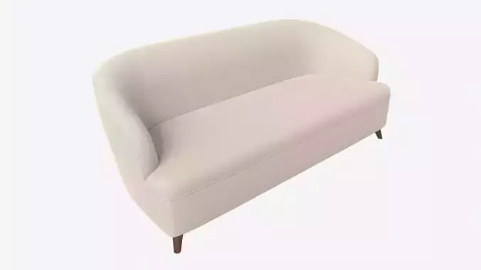 Sofa Baker Coupe 3D model