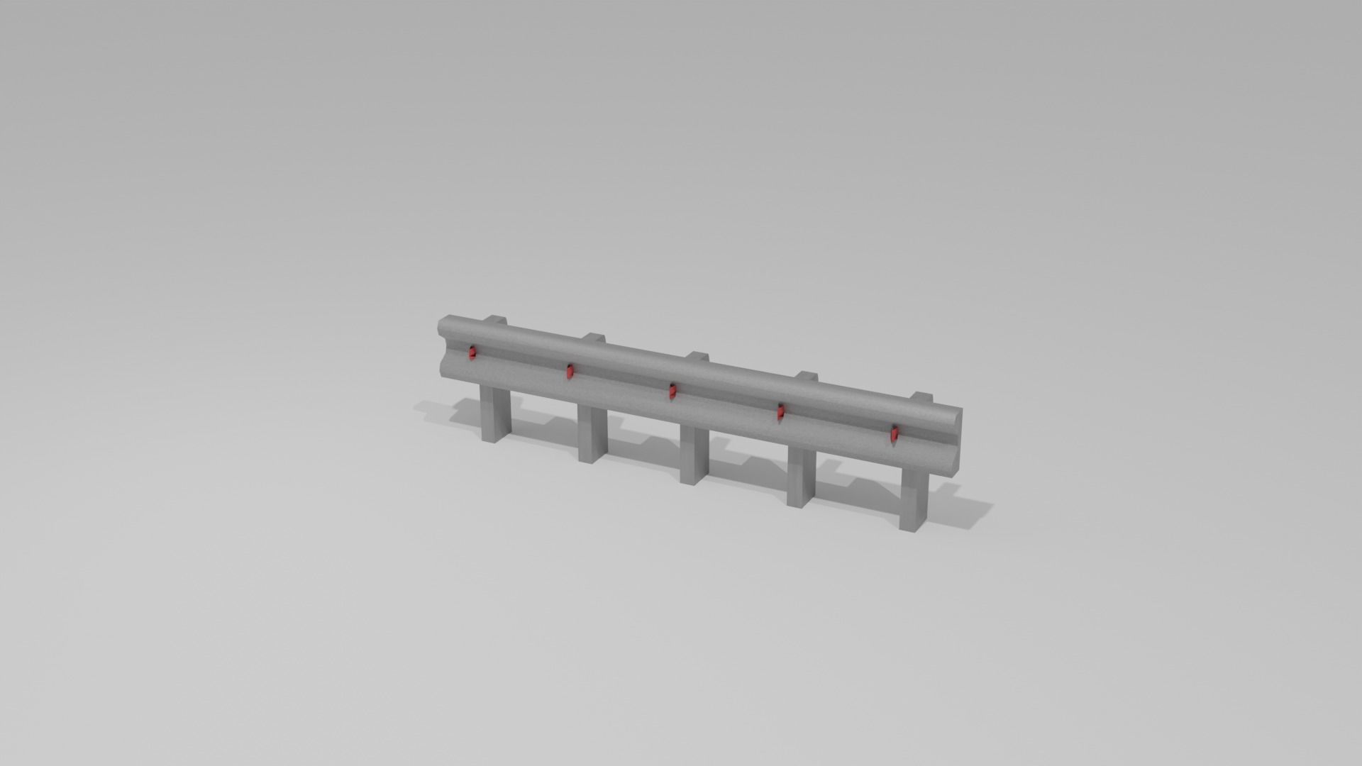 Road tools small pack Free 3D model_1