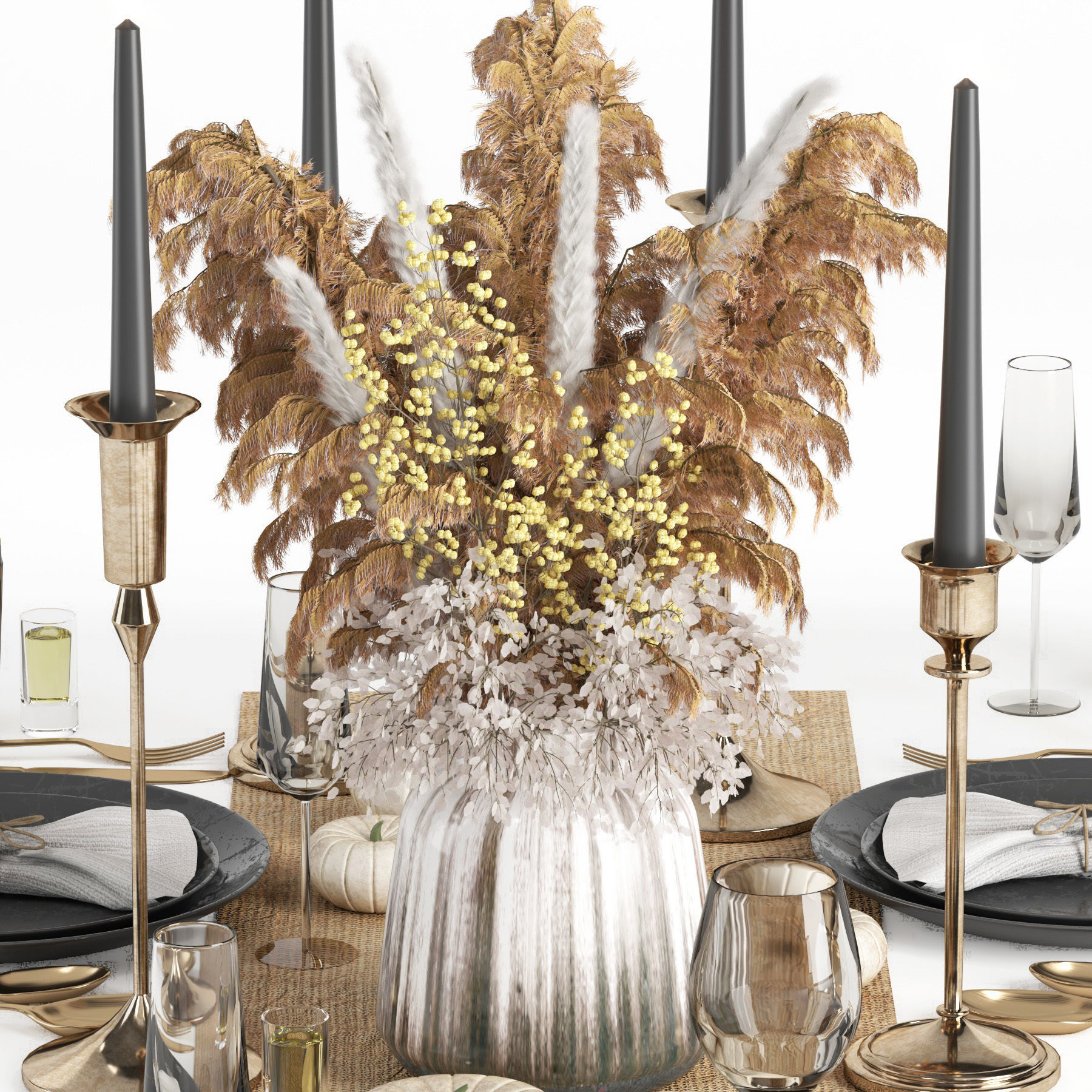 tableware set17 3D model_1