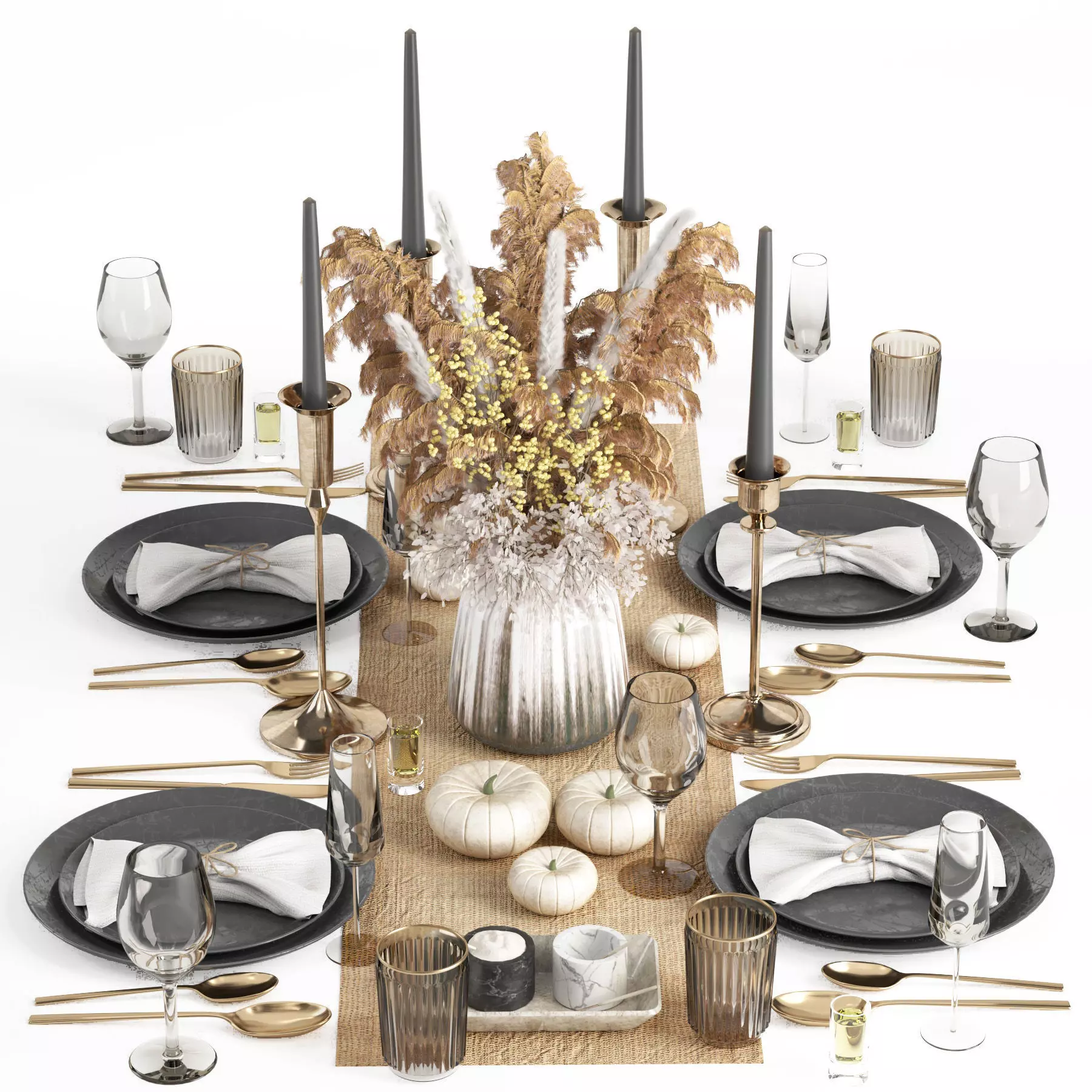 tableware set17 3D model_0