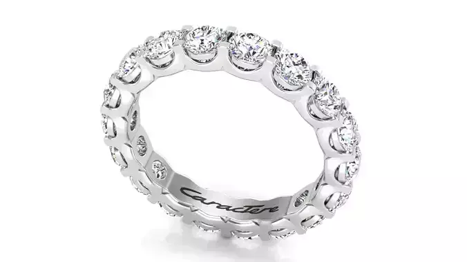 Wedding Band with Unique Basket Setting