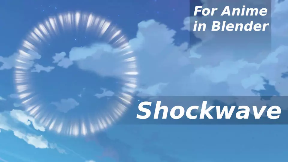 For Anime in Blender - Tutorial File - Shockwave 3D model_0