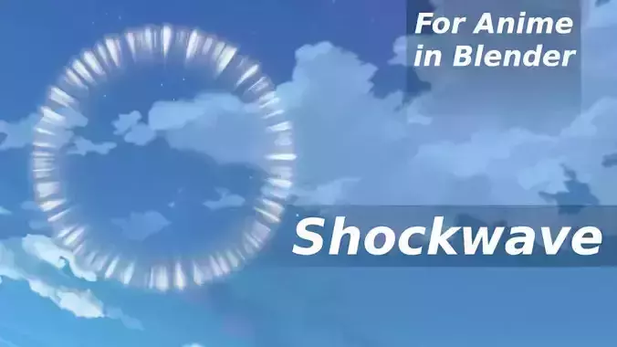 For Anime in Blender - Tutorial File - Shockwave 3D model