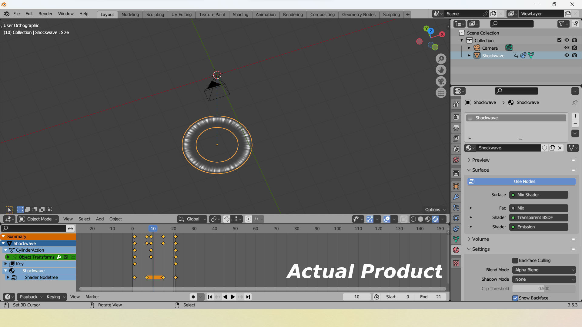 For Anime in Blender - Tutorial File - Shockwave 3D model_2