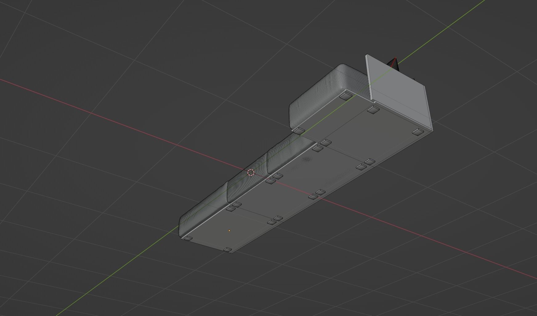 Sofa Lime Green - Contemporany Sofa Free 3D model_6