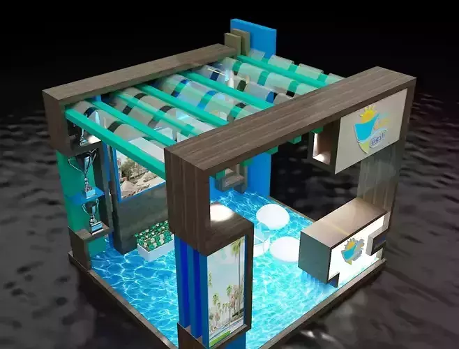 Booth Exhibition Stand a353