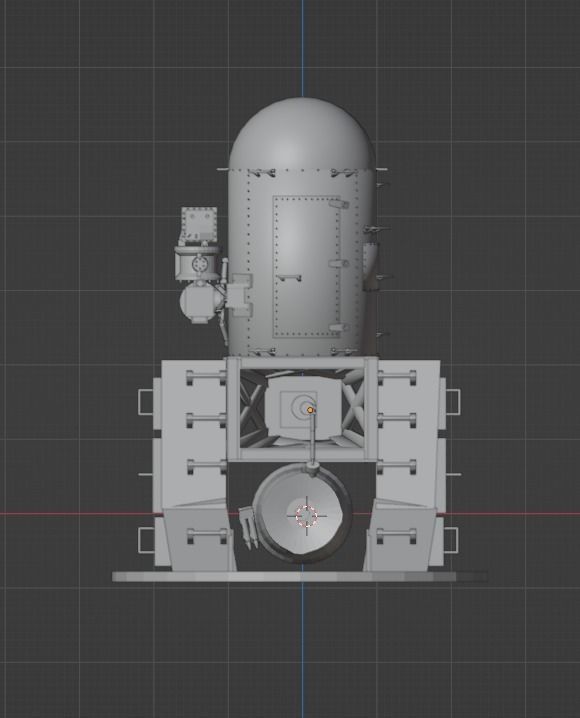Phalanx CIWS Free 3D model_3