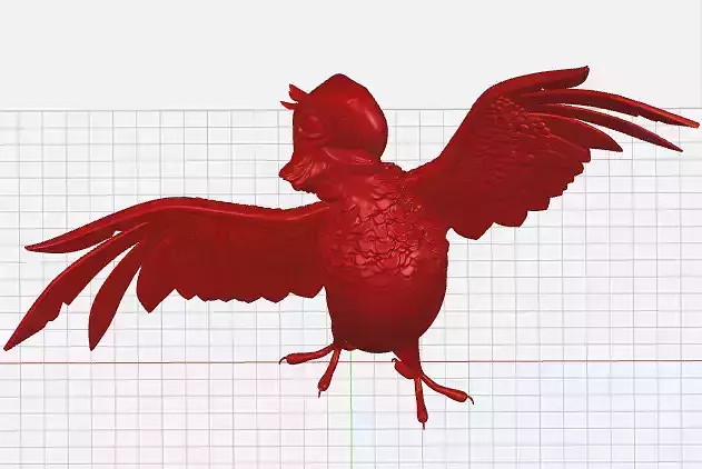 Parrot High Quality 3D print model