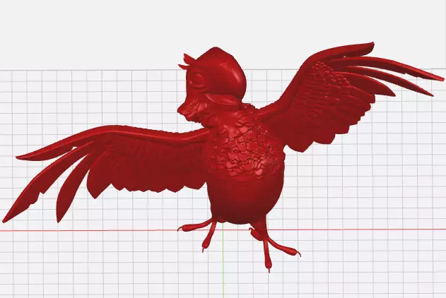Parrot High Quality 3D print model