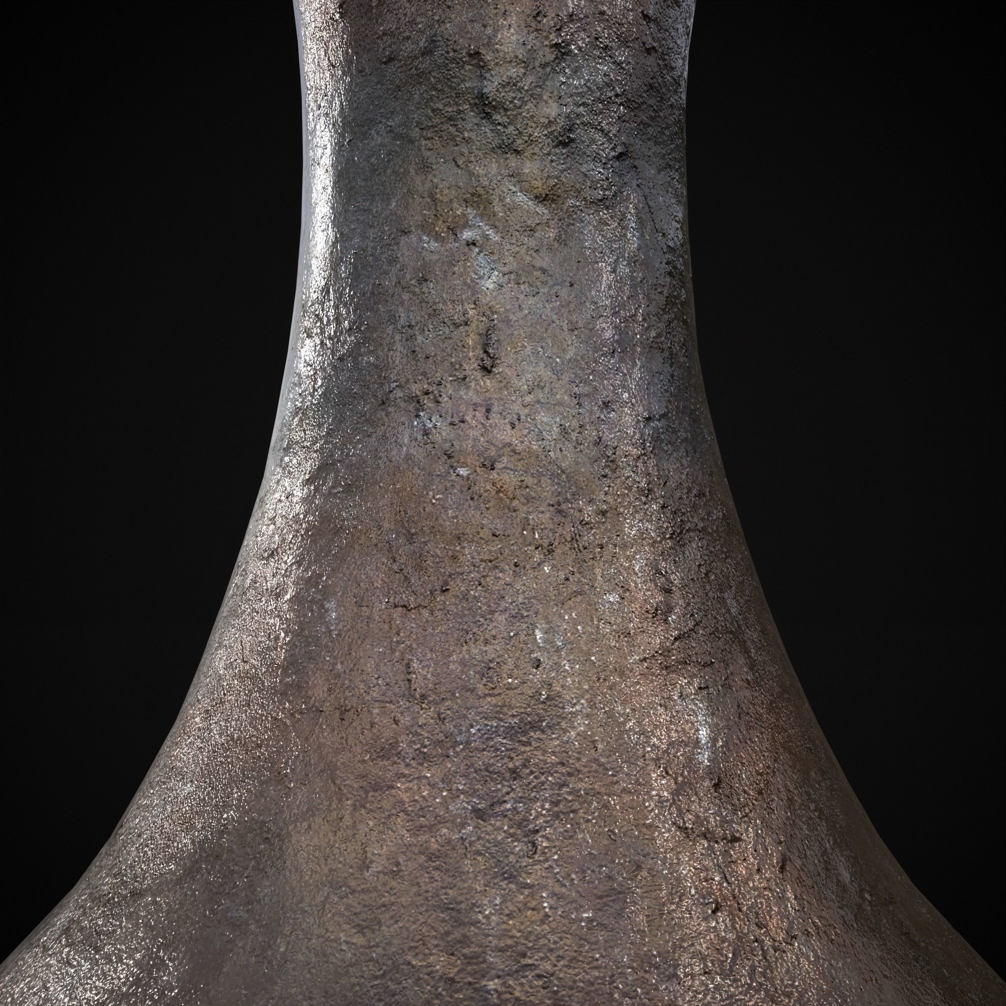 Iron Garden Vase Low-poly 3D model_13