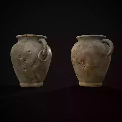 Marble Garden Vases