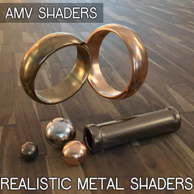 AMV Metal Shaders 3D model
