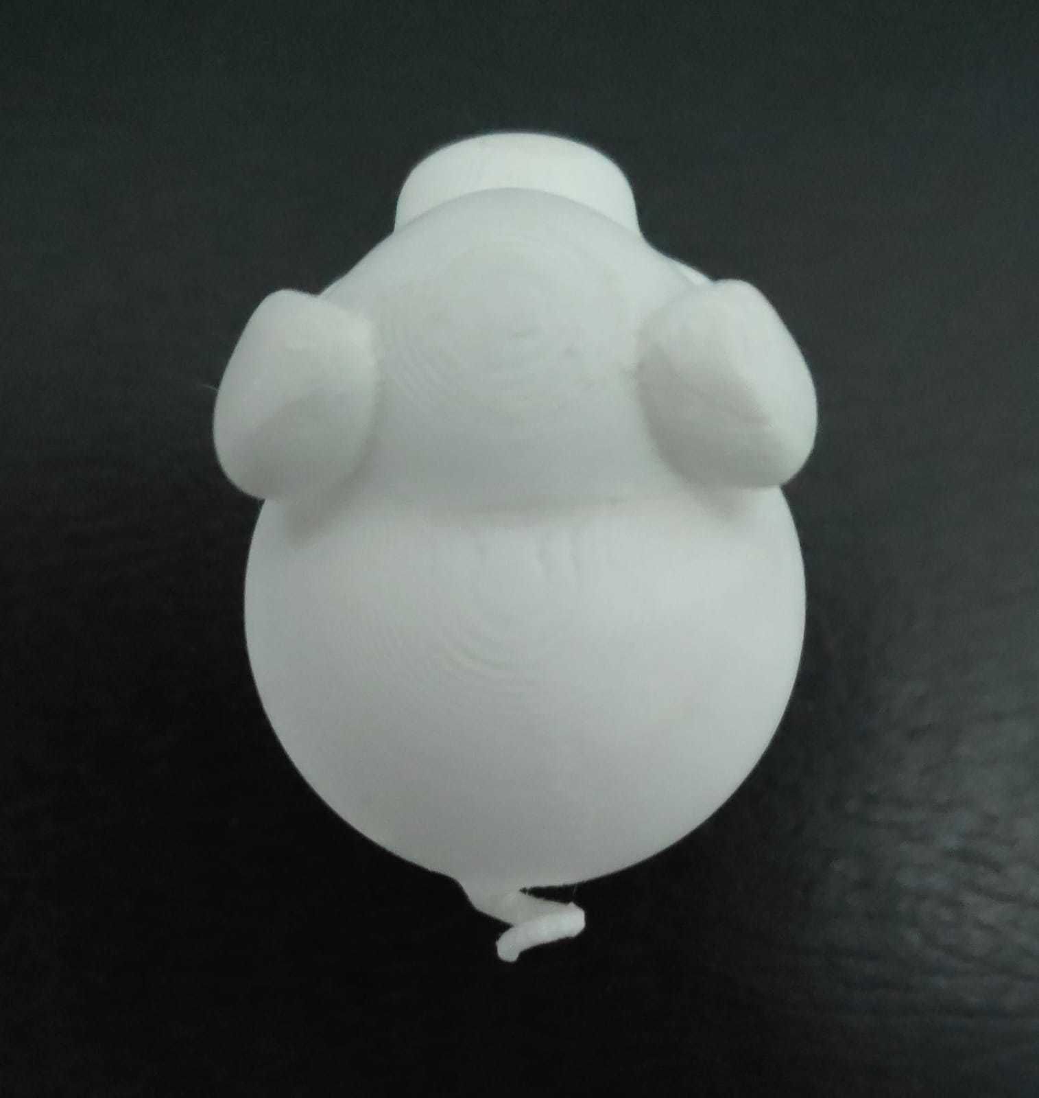 Round Pig 3D print model_12