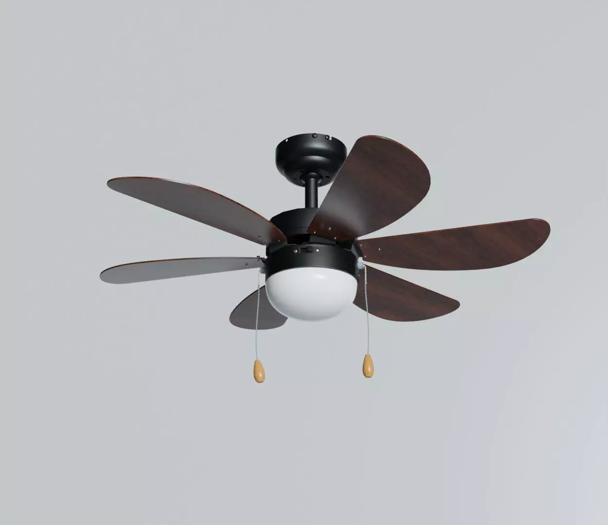 3 in 1 Ceiling Fans 3D model_0