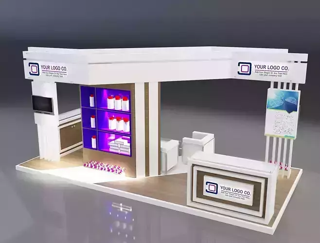  Booth Exhibition Stand a322