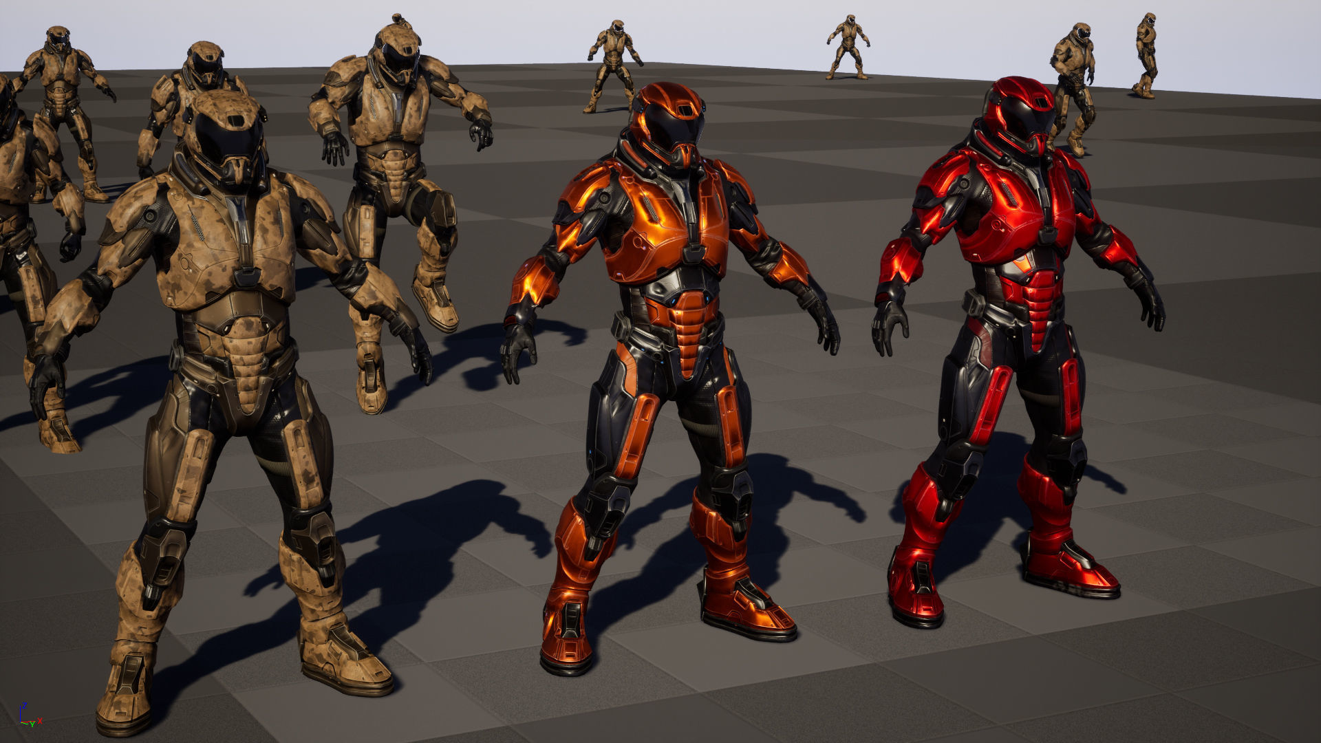 CyberSuit 03 Low-poly 3D model_31