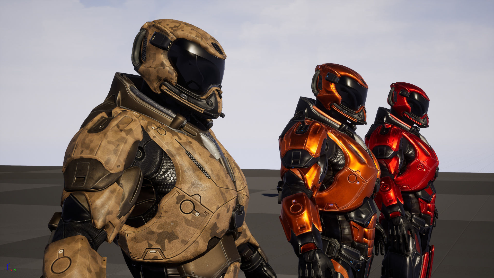 CyberSuit 03 Low-poly 3D model_32