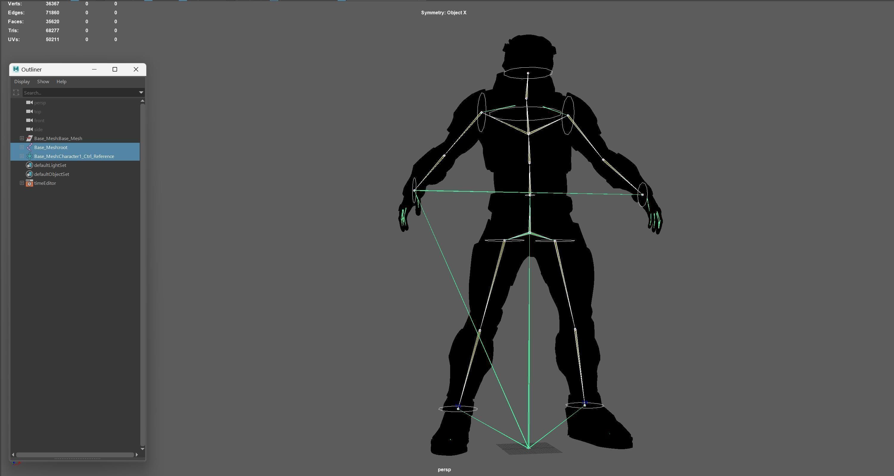 CyberSuit 03 Low-poly 3D model_30