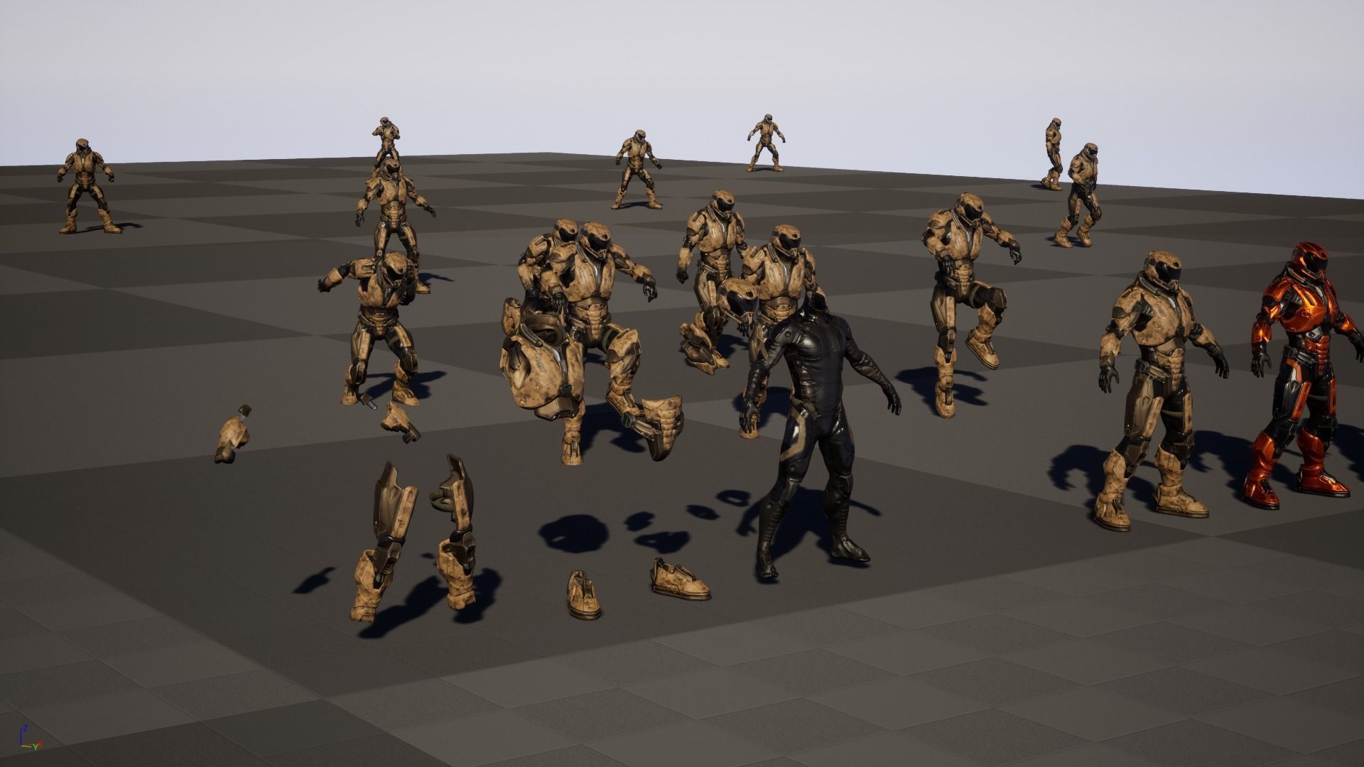 CyberSuit 03 Low-poly 3D model_33