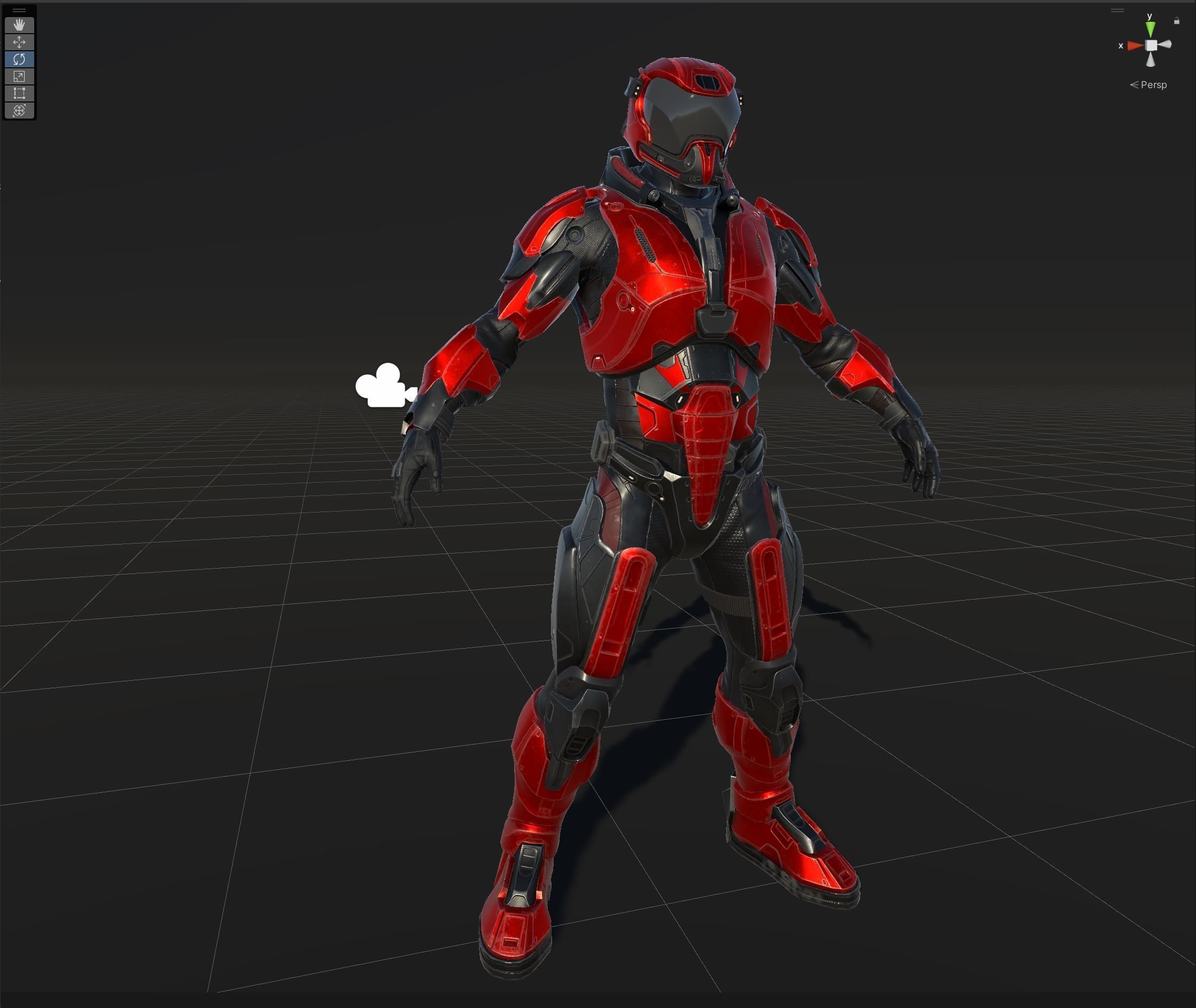 CyberSuit 03 Low-poly 3D model_27