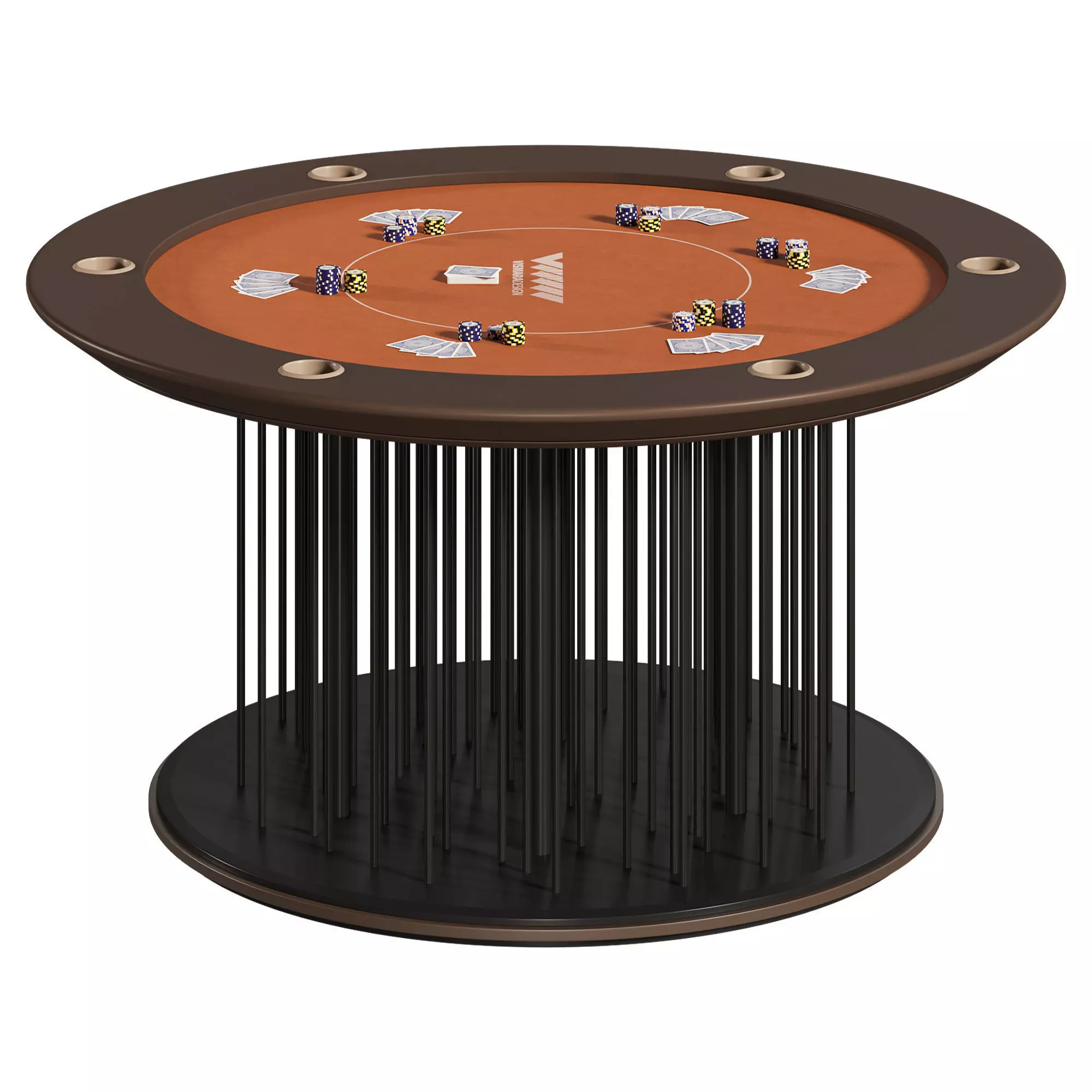 Shanghai Poker Table  3D model_0