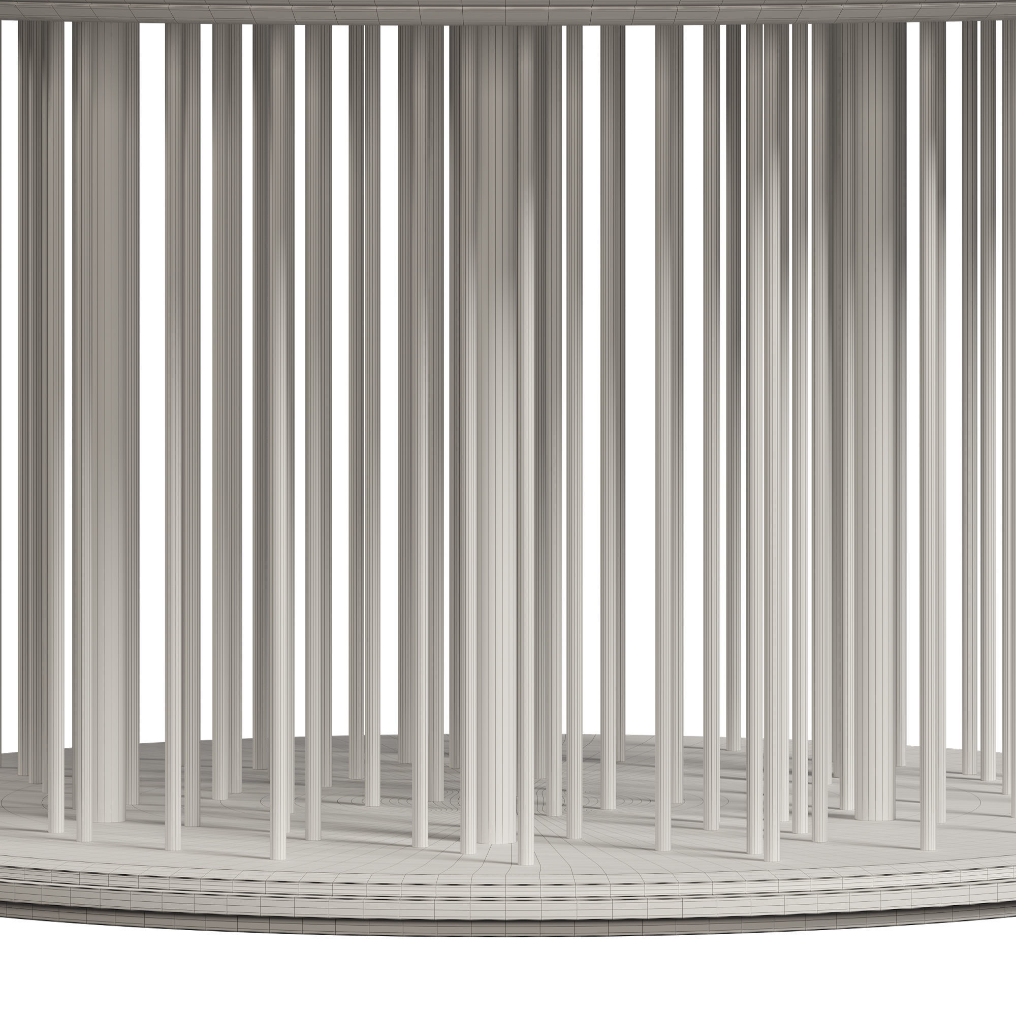 Shanghai Poker Table  3D model_9