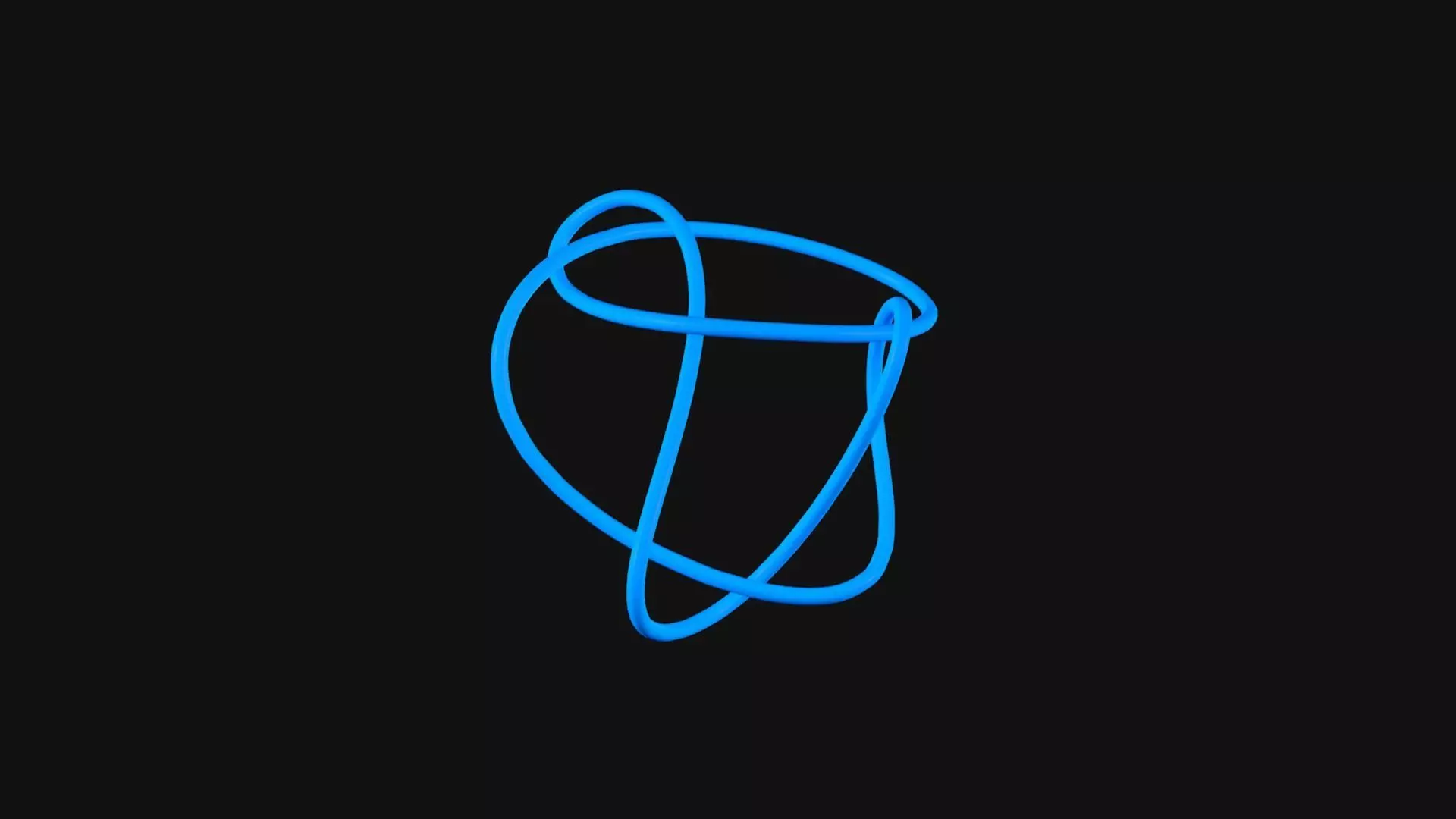 Knot 13 Low-poly 3D model_0