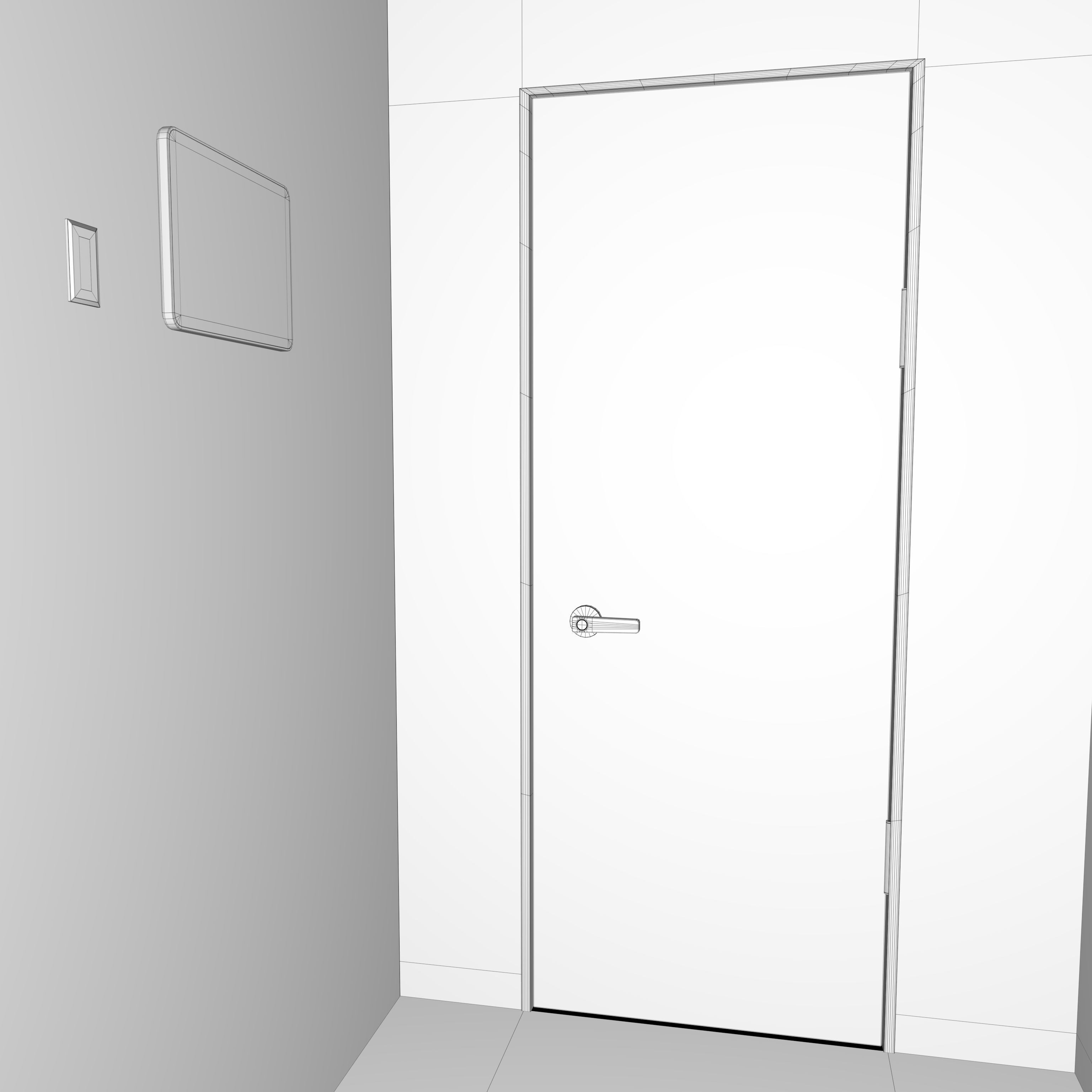 bed room  Free 3D model_9