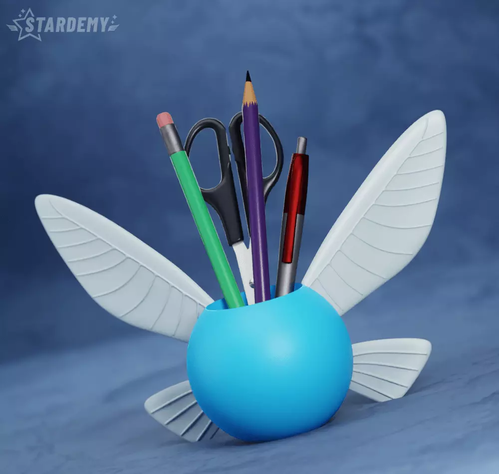Navi Fairy Zelda Planter Pen Holder 3D print model