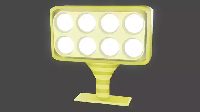 Fall Guys Lights Free 3D model