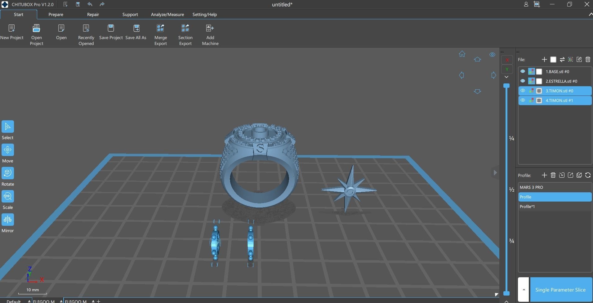 ANILLO BRUJULA- COMPASS RING 3D print model_8