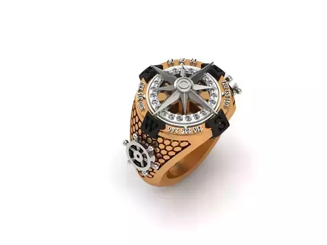 ANILLO BRUJULA- COMPASS RING