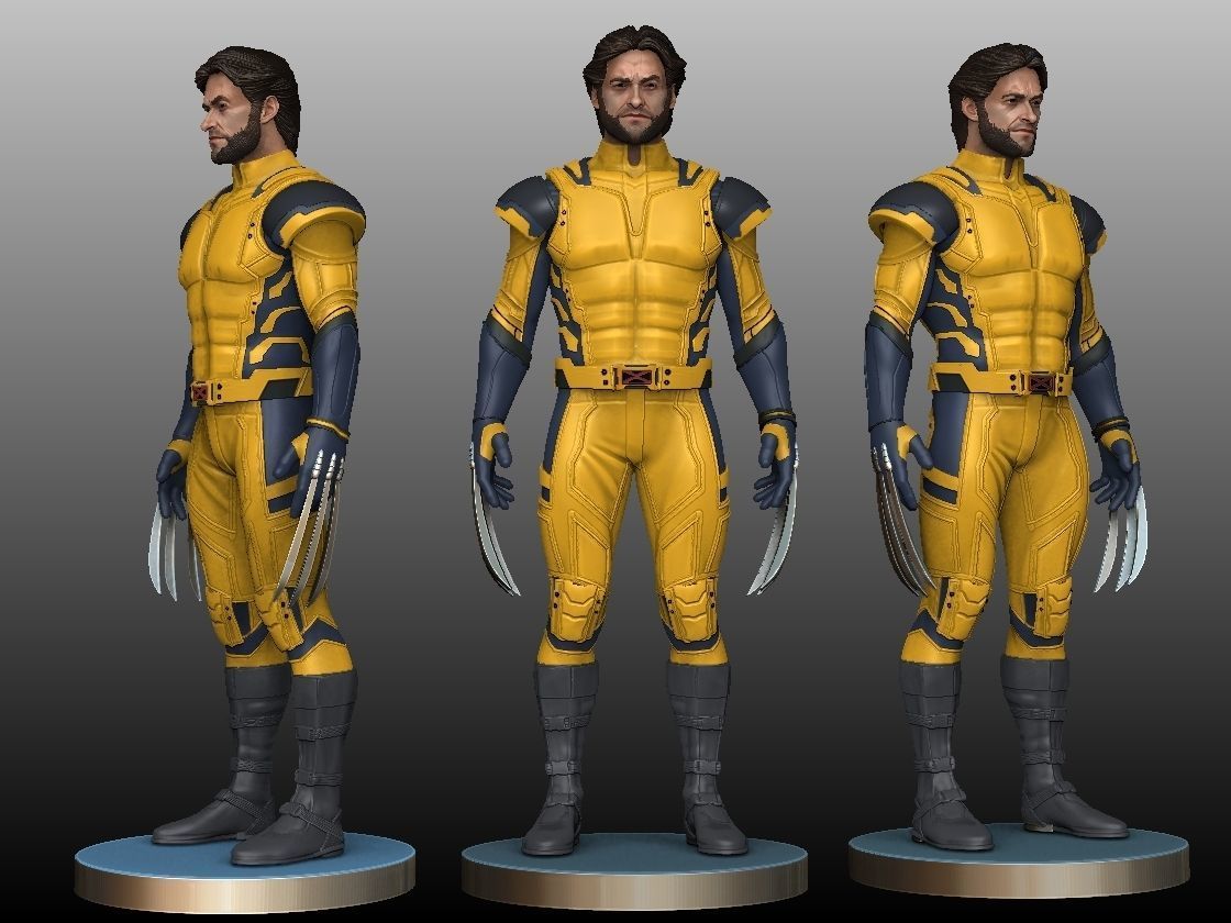 wolverine 2023 3D print model_1