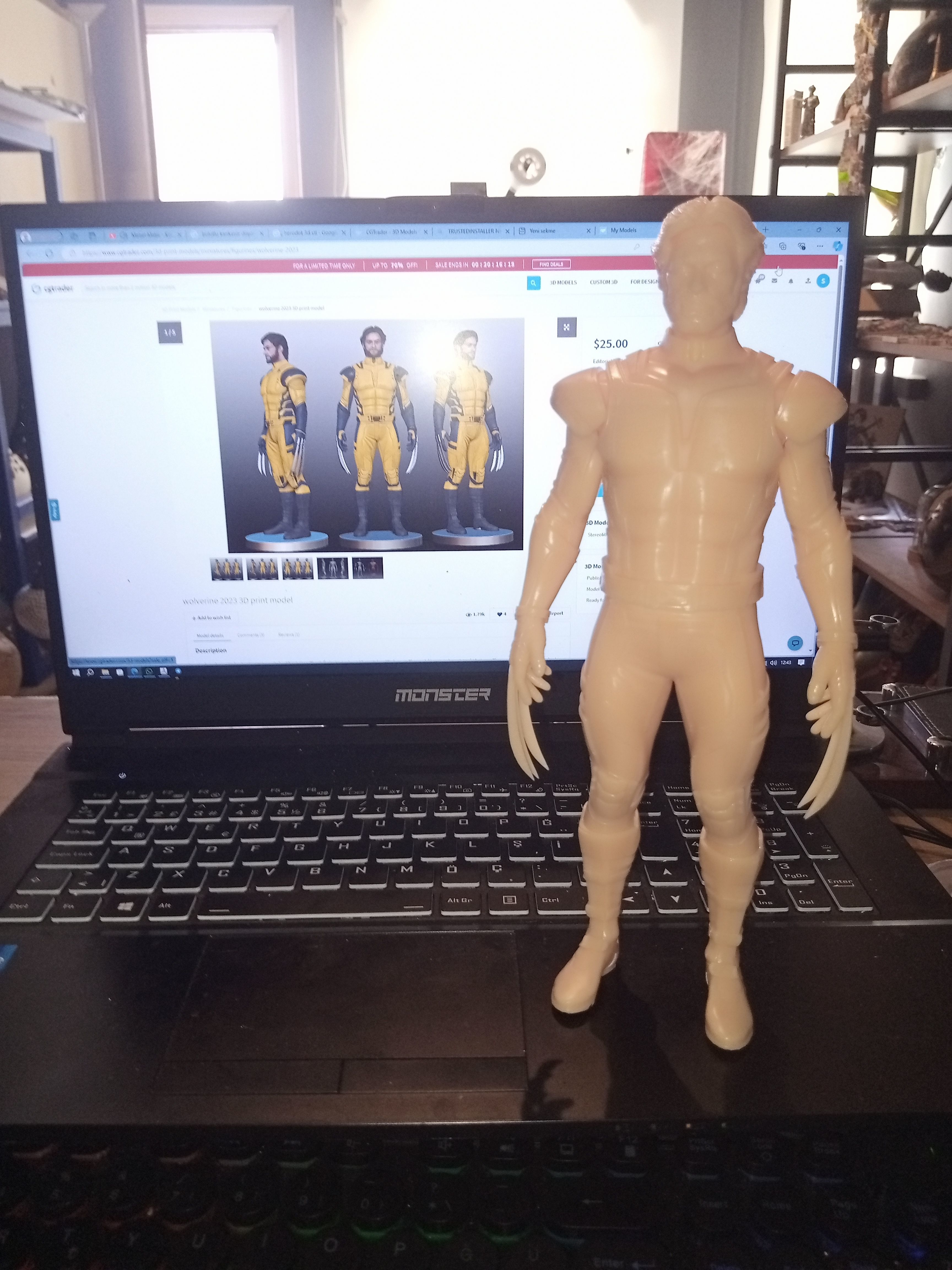 wolverine 2023 3D print model_8