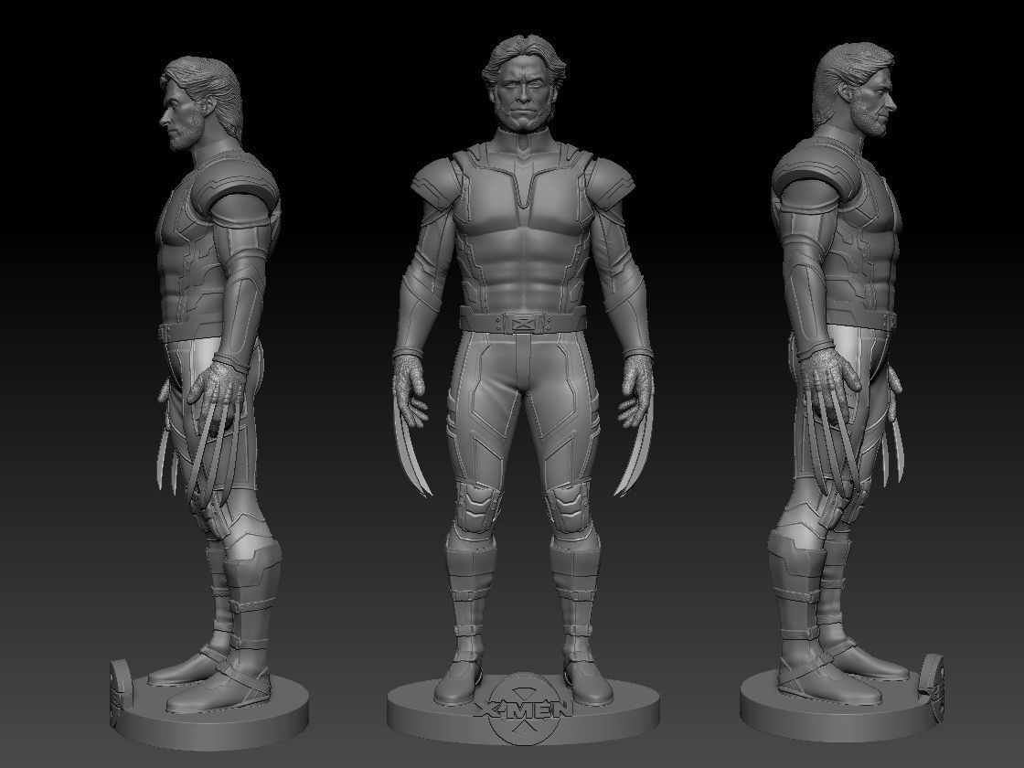 wolverine 2023 3D print model_3